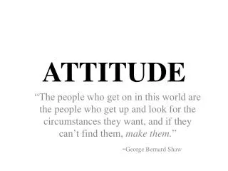 ATTITUDE