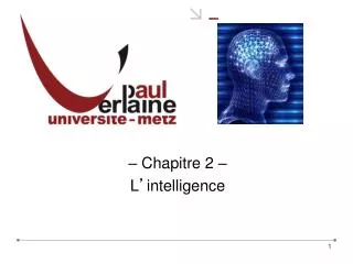 chapitre 2 l intelligence