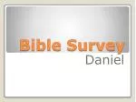 Bible Survey - slide 1