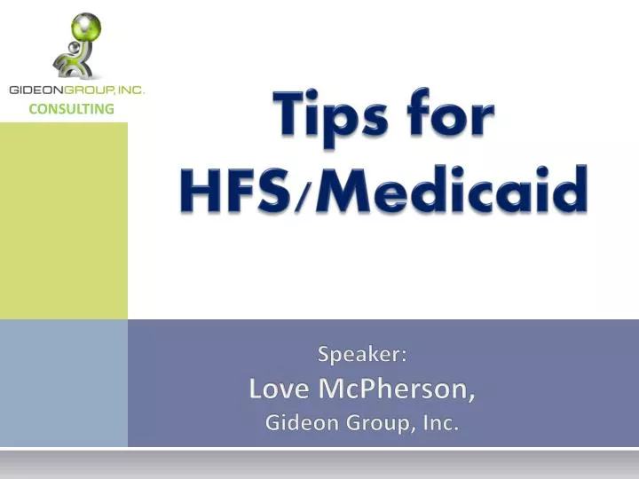 tips for hfs medicaid