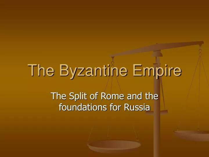 the byzantine empire