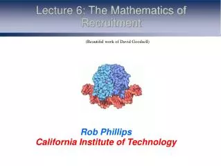 Lecture 6: The Mathematics of Recruitment