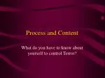Process and Content