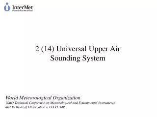 2 (14) Universal Upper Air Sounding System