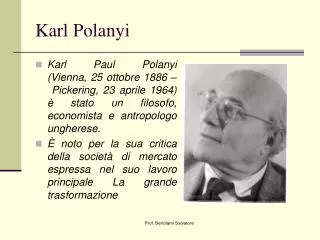 karl polanyi