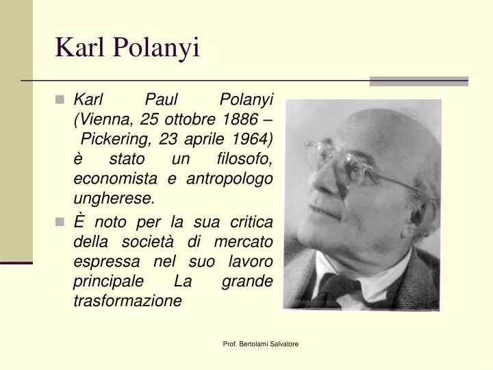 karl polanyi