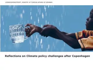 Reflections on Climate policy challenges after Copenhagen