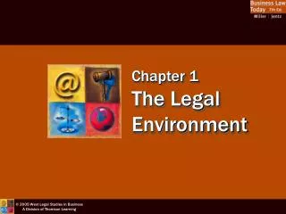 Chapter 1 The Legal Environment