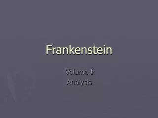 Frankenstein