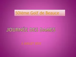 journ e des dames