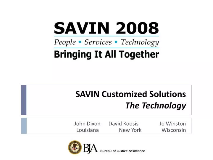 savin customized solutions the technology