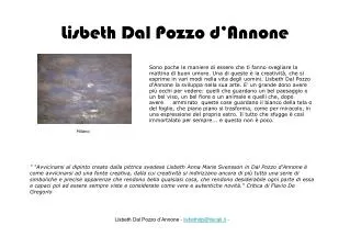 lisbeth dal pozzo d annone