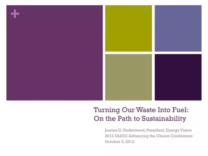 turning our waste into fuel on the path to sustainability