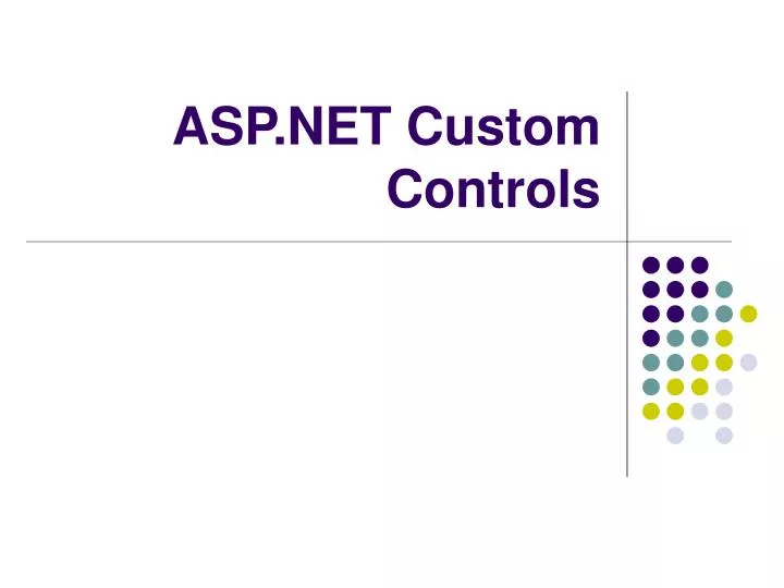 asp net custom controls