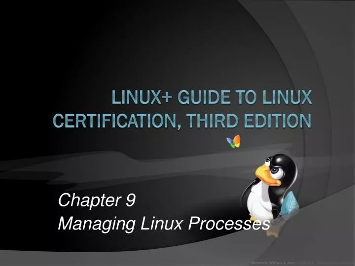 chapter 9 managing linux processes