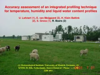 Accuracy assessment of an integrated profiling technique for temperature, humidity and liquid water content profiles