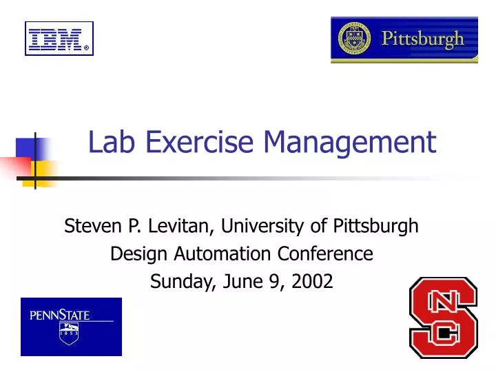 lab exercise management