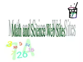 Math and Science Web Sites