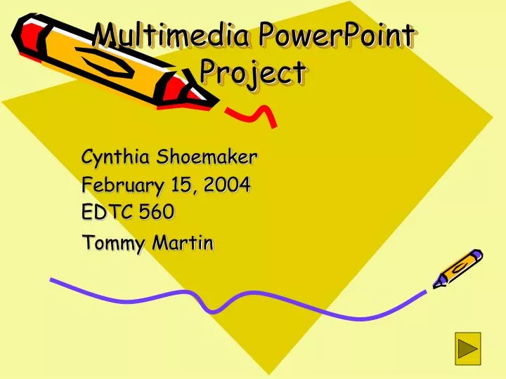multimedia powerpoint project