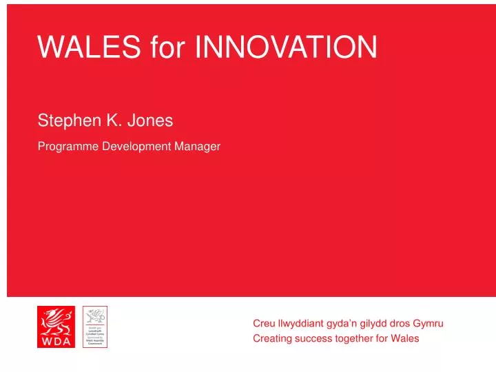 wales for innovation