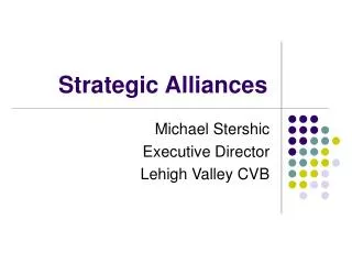 Strategic Alliances