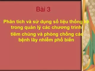 Bài 3