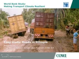 World Bank Study: Making Transport Climate Resilient