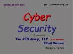 Cyber Security - slide 1