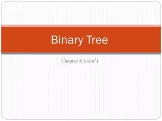 Binary Tree