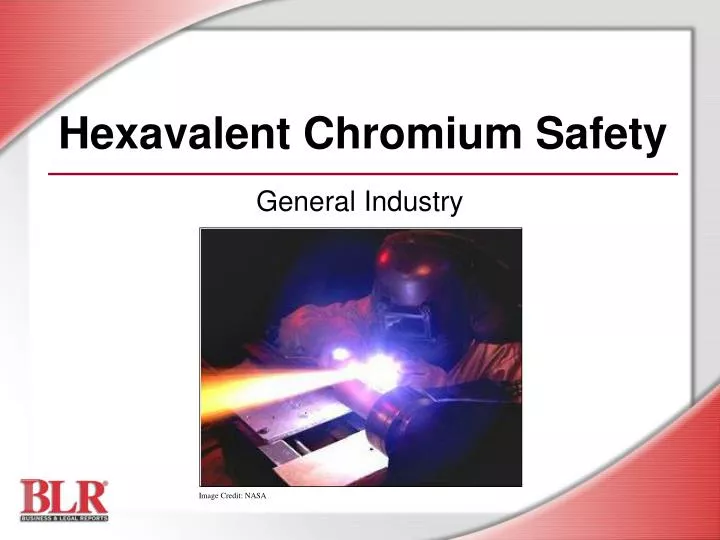 hexavalent chromium safety