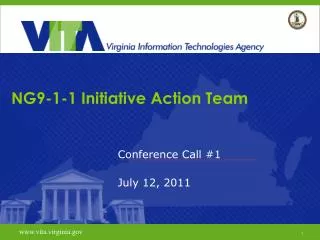 NG9-1-1 Initiative Action Team