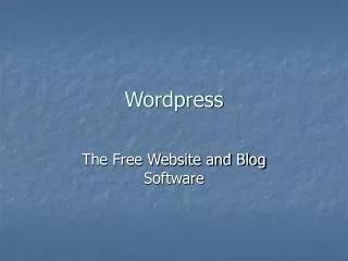 Wordpress