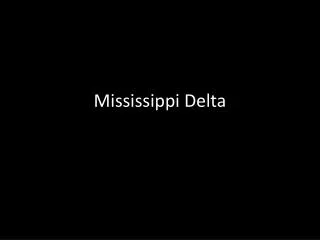 Mississippi Delta