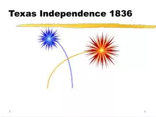 Texas Independence 1836