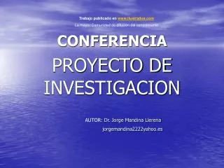 conferencia