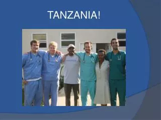 TANZANIA!