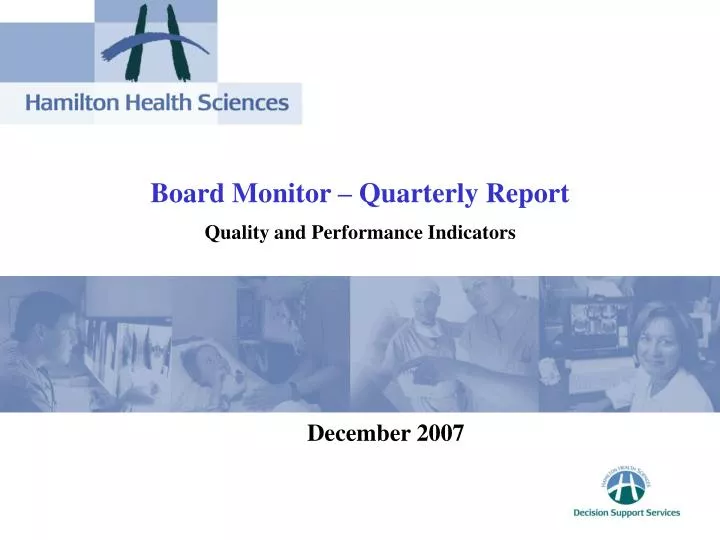 board monitor quarterly report
