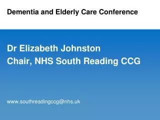 Dementia and Elderly Care Conference