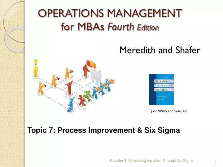 operations management for mbas fourth edition