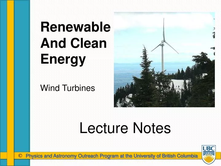 renewable and clean energy wind turbines