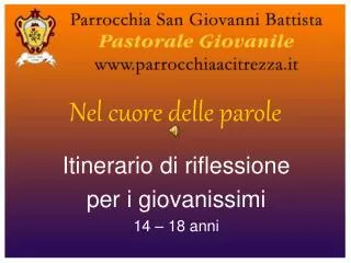 nel cuore delle parole
