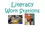 Literacy Work Stations - slide 1