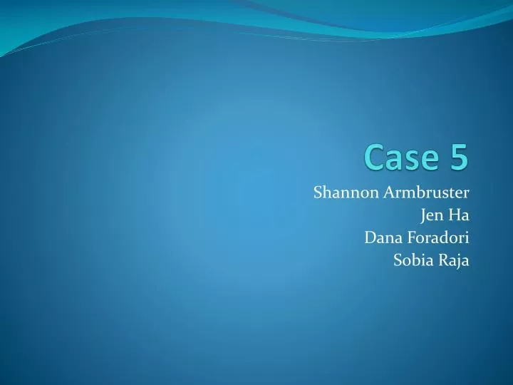 case 5