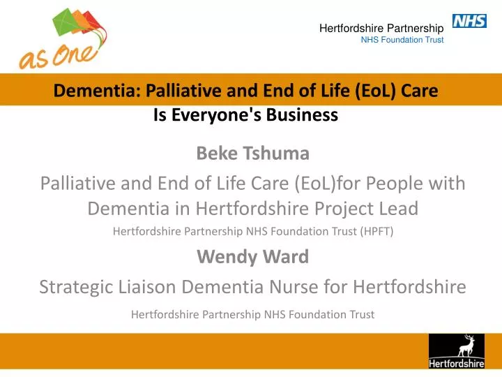 dementia palliative and end of life eol care is everyone s business
