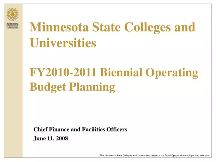 chief finance and facilities officers june 11 2008
