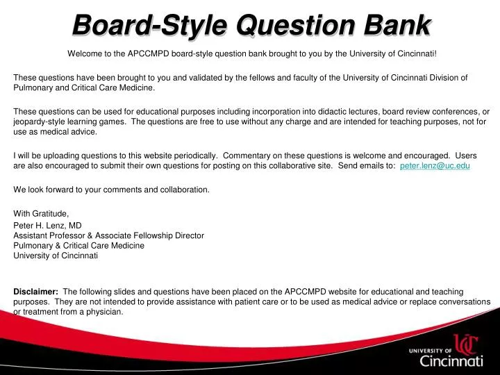 board style question bank