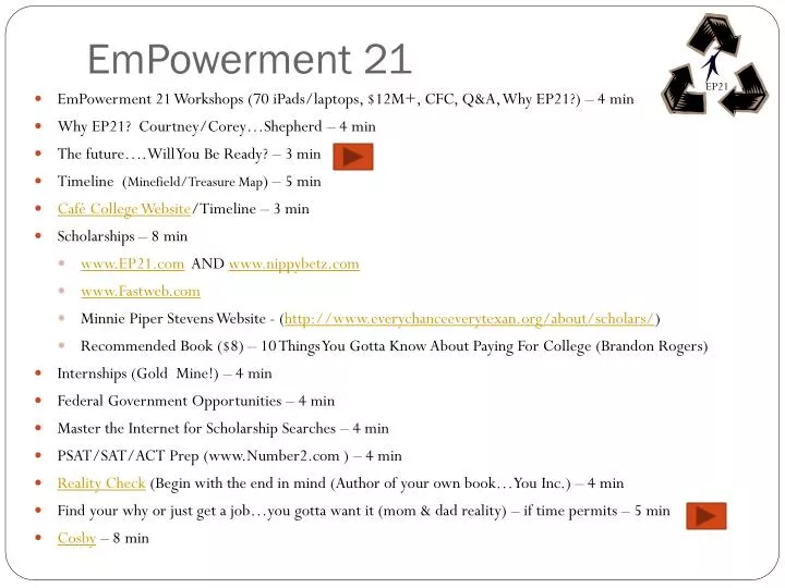 empowerment 21