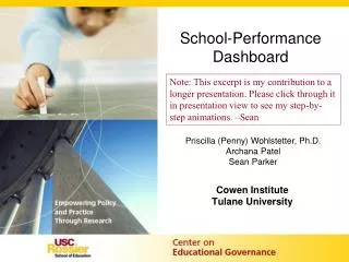 School-Performance Dashboard