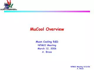 MuCool Overview