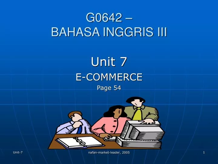 g0642 bahasa inggris iii